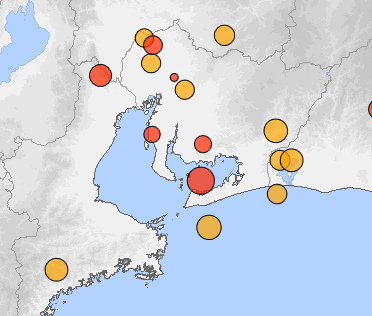 5分でわかる愛知県で起きる地震発生の確率と被害予想について 危機回避 Com